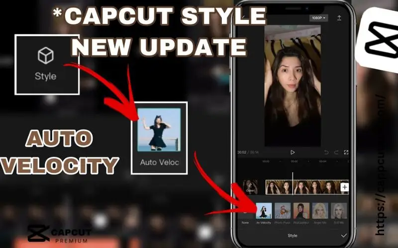 auto velocity capcut feature